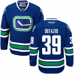 Vancouver Canucks Brandon Defazio Official Royal Blue Reebok Premier Adult Alternate NHL Hockey Jersey