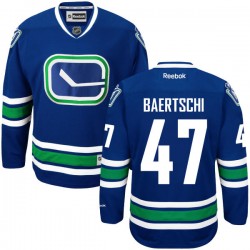 Vancouver Canucks Sven Baertschi Official Royal Blue Reebok Premier Adult Alternate NHL Hockey Jersey