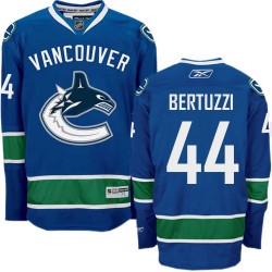 Vancouver Canucks Todd Bertuzzi Official Navy Blue Reebok Authentic Adult Home NHL Hockey Jersey