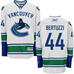 Vancouver Canucks Todd Bertuzzi Official White Reebok Authentic Adult Away NHL Hockey Jersey