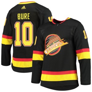 Vancouver Canucks Pavel Bure Official Black Adidas Authentic Adult Alternate Primegreen Pro NHL Hockey Jersey