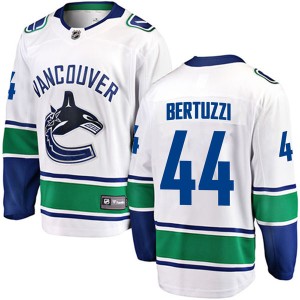 Vancouver Canucks Todd Bertuzzi Official White Fanatics Branded Breakaway Adult Away NHL Hockey Jersey