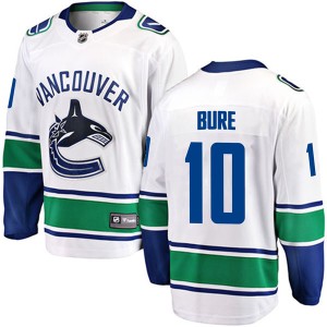 Vancouver Canucks Pavel Bure Official White Fanatics Branded Breakaway Adult Away NHL Hockey Jersey